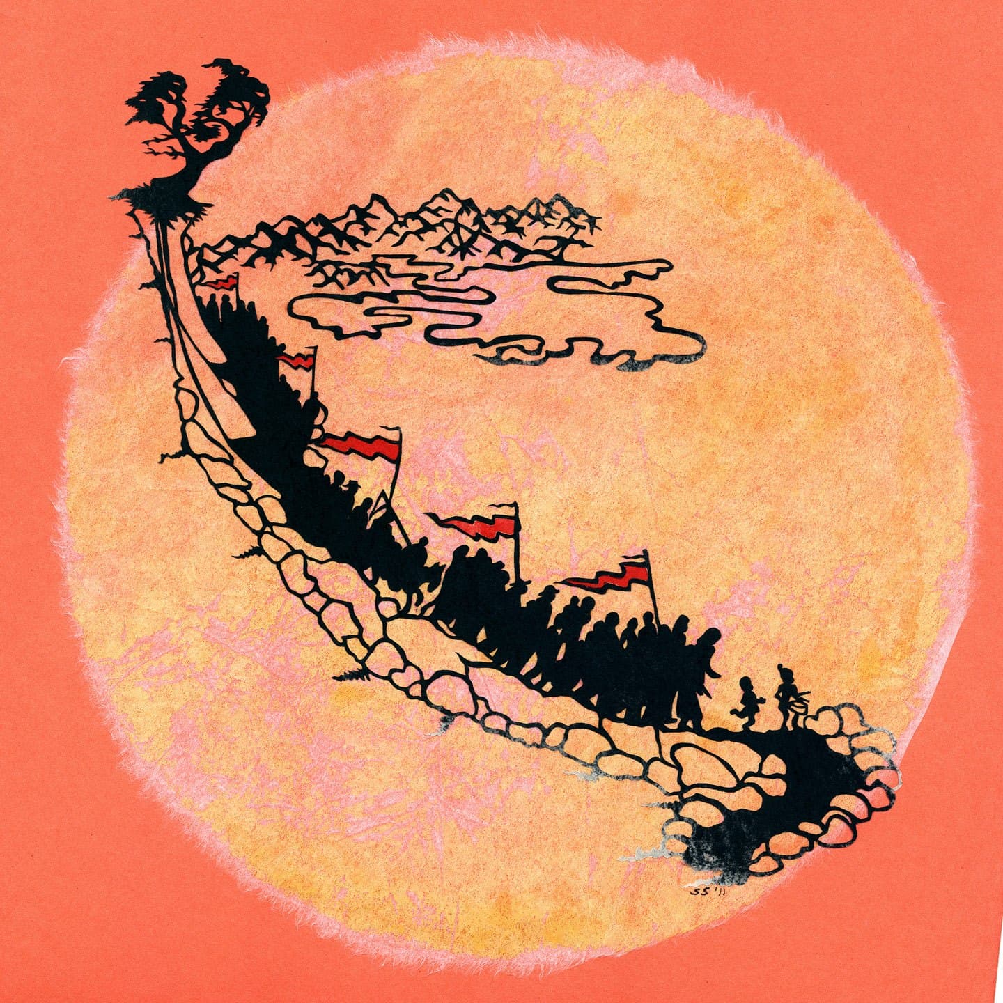 The Wandering Grew Into a Procession