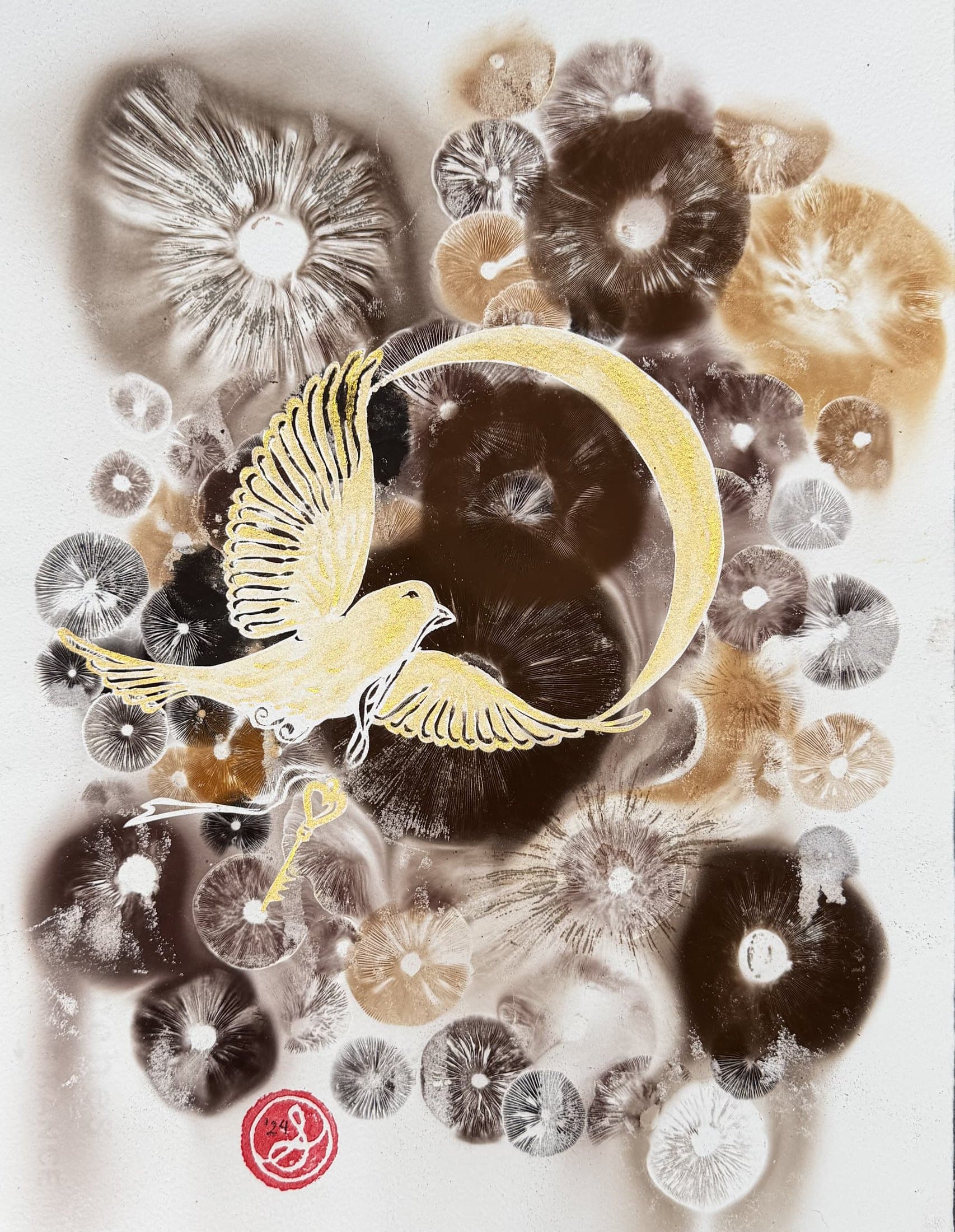 Goldfinch New Moon